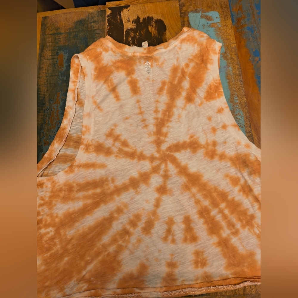 Set Of 3 Free People Tie Dye Tanks Size Large
